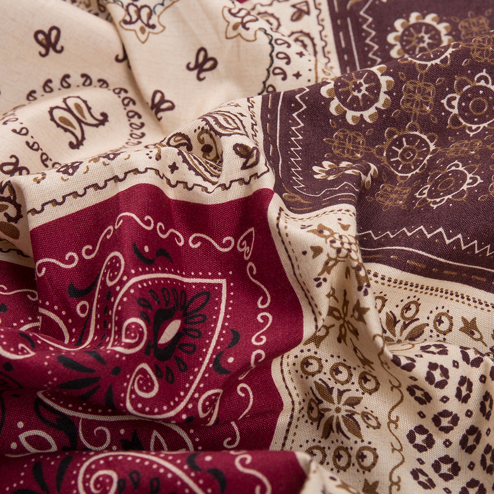 PR-Mikrofaserstoff mit Vintage-Muster